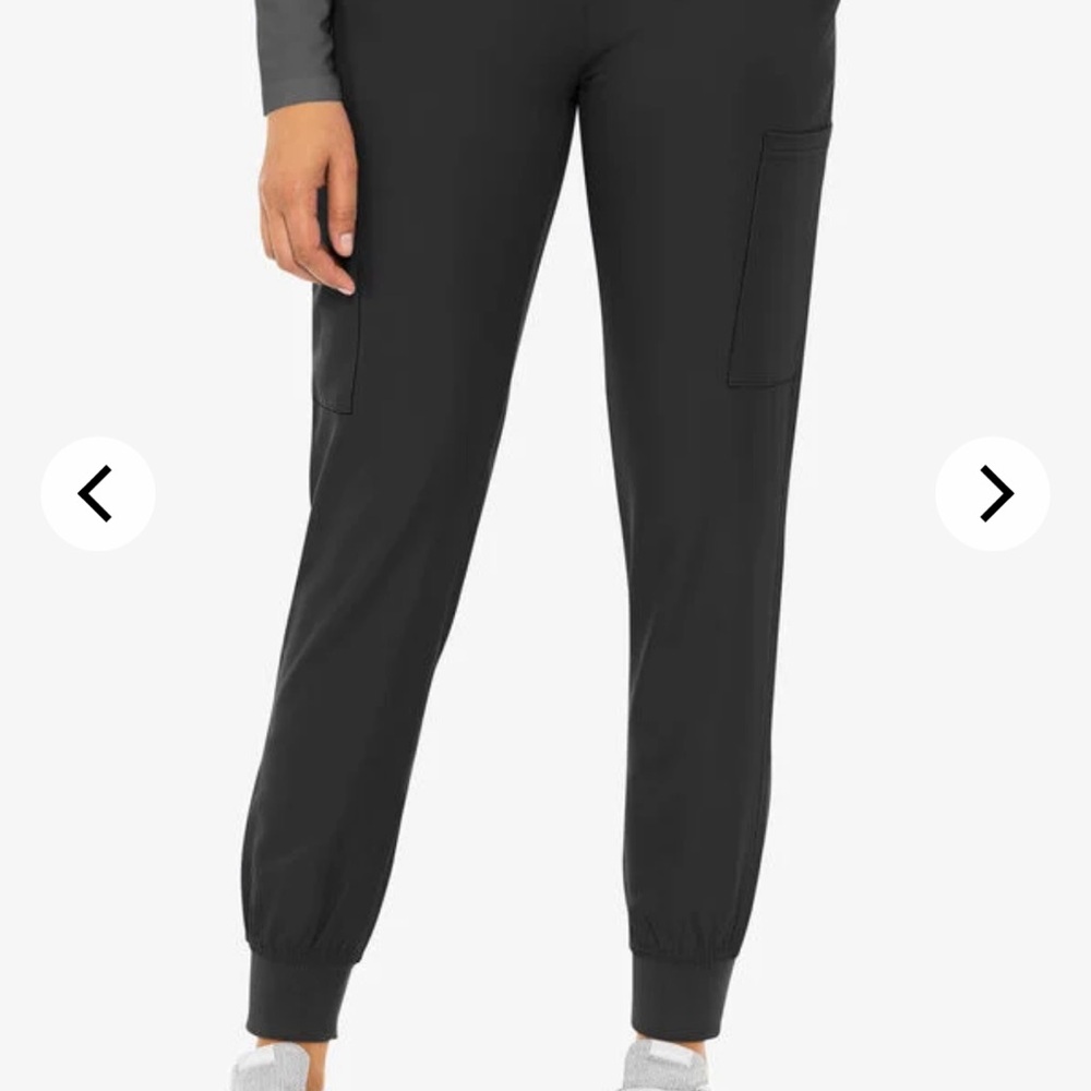 (3)Med Couture Insight Women's 6-Pocket Cargo Jogger Scrub Pants